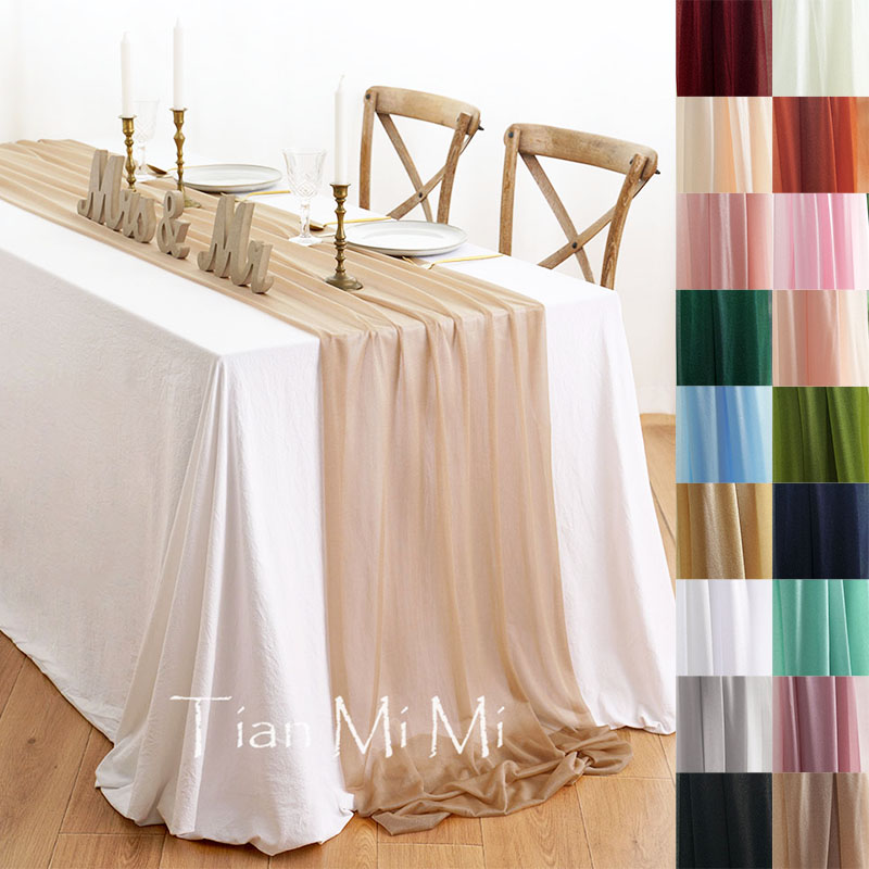 Christmas Table Runner - Graceful Table Runner Luxury Sheer for