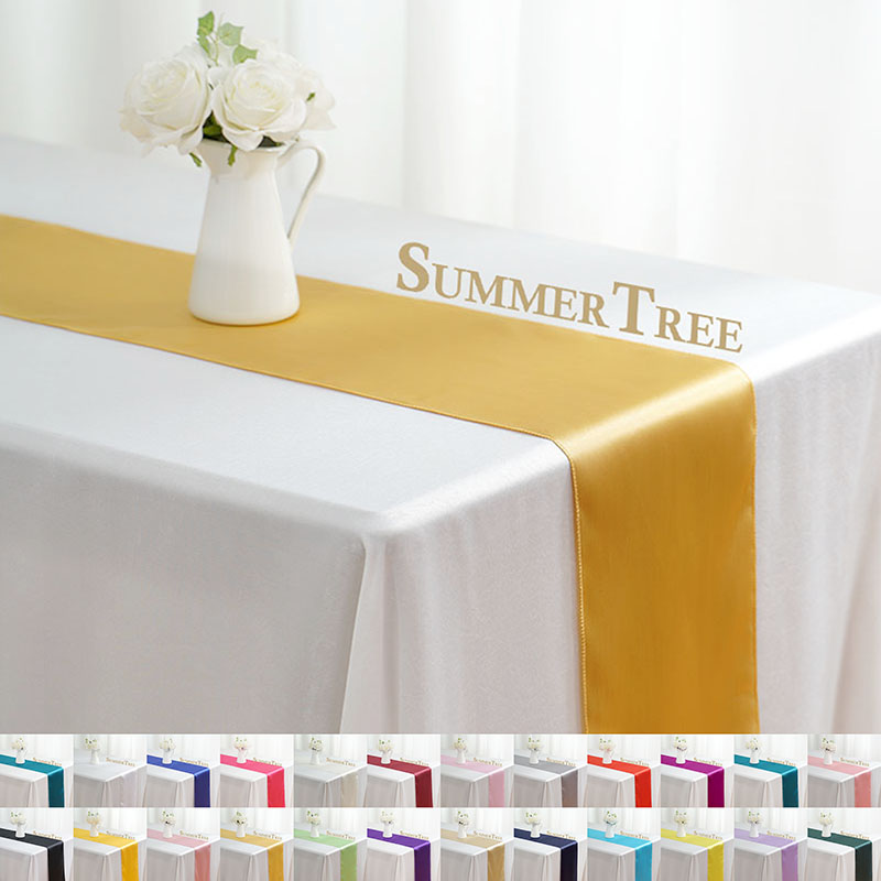 Christmas Table Runner - Satin Table Runner 2.75meters Wedding Party