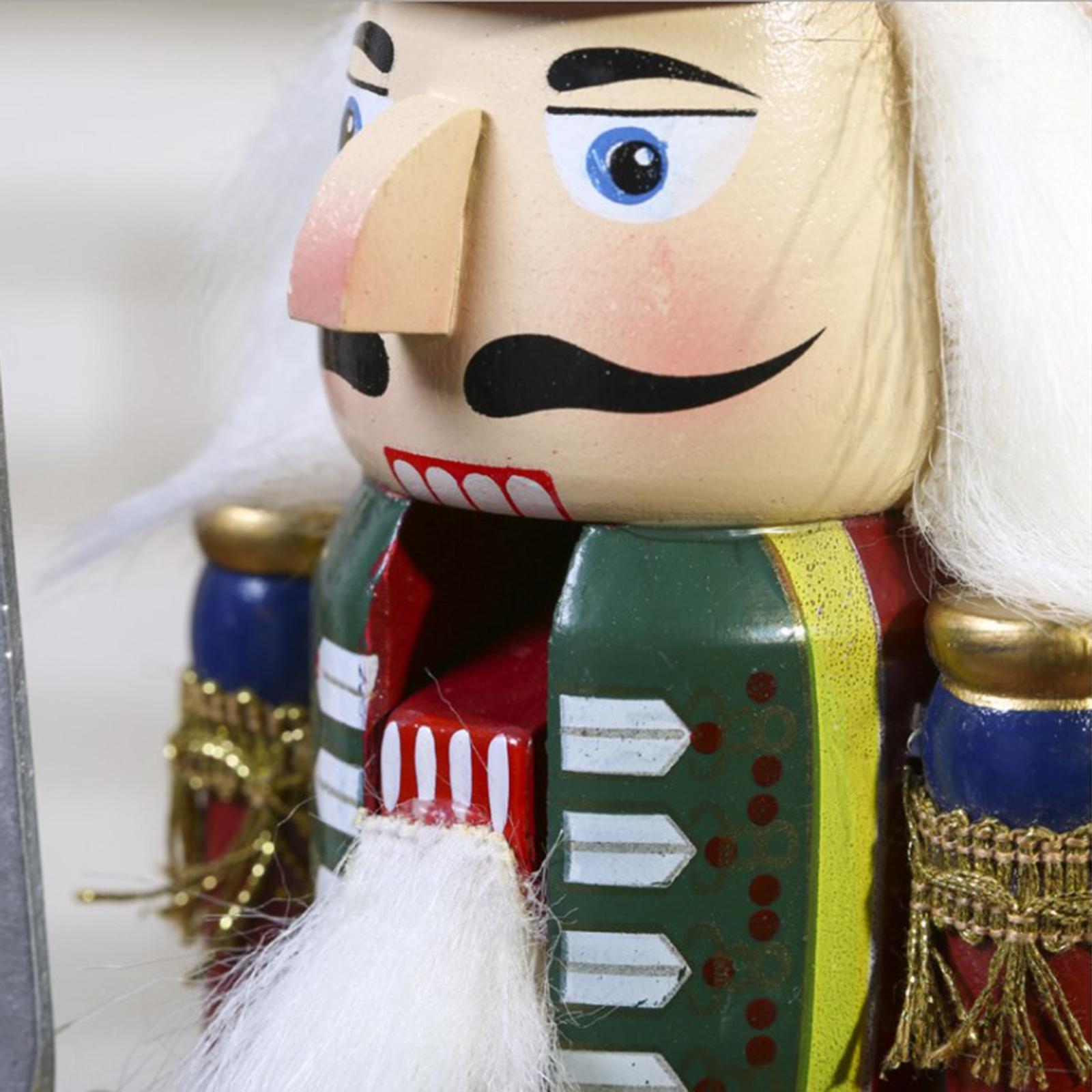 Nutcracker Figurine - 12 inch Height Wooden Nutcracker Soldier