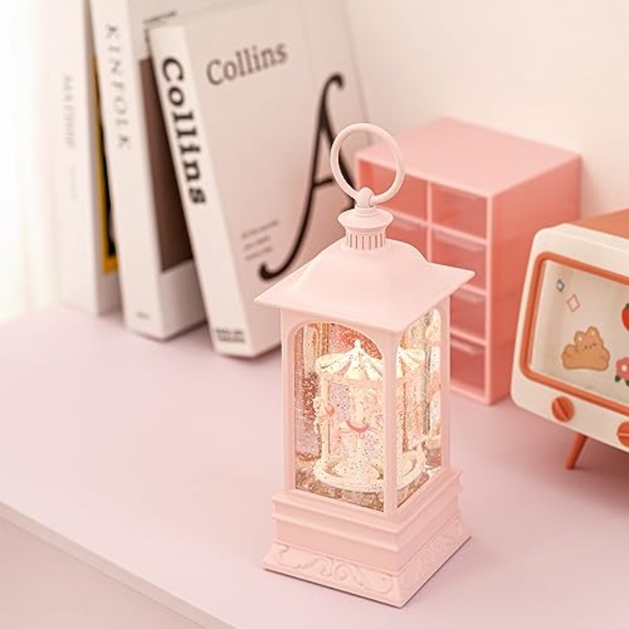 Glitter Snow Globe Lantern Mus - Snow Globe Musical recensie en prijs