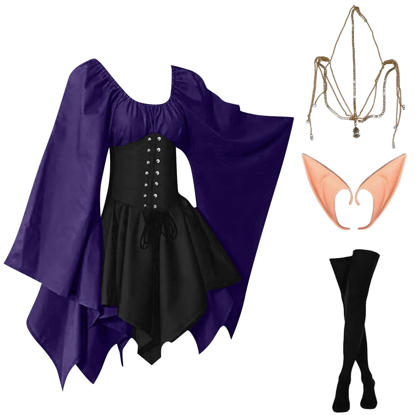 Halloween Cosplay Palace Victo - Elf Costume Christmas recensie en prijs