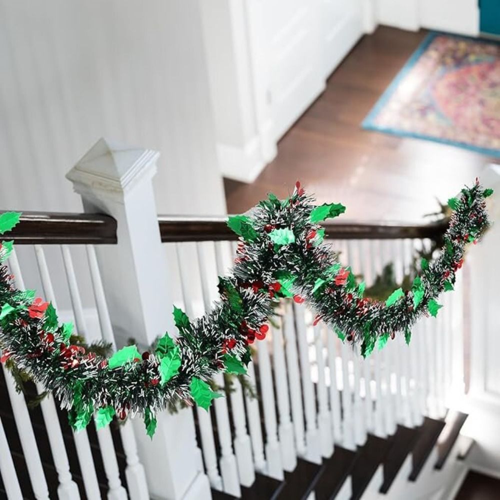 2PCS Reusable 2M Christmas Gar - Tinsel Garland Decoration recensie en prijs
