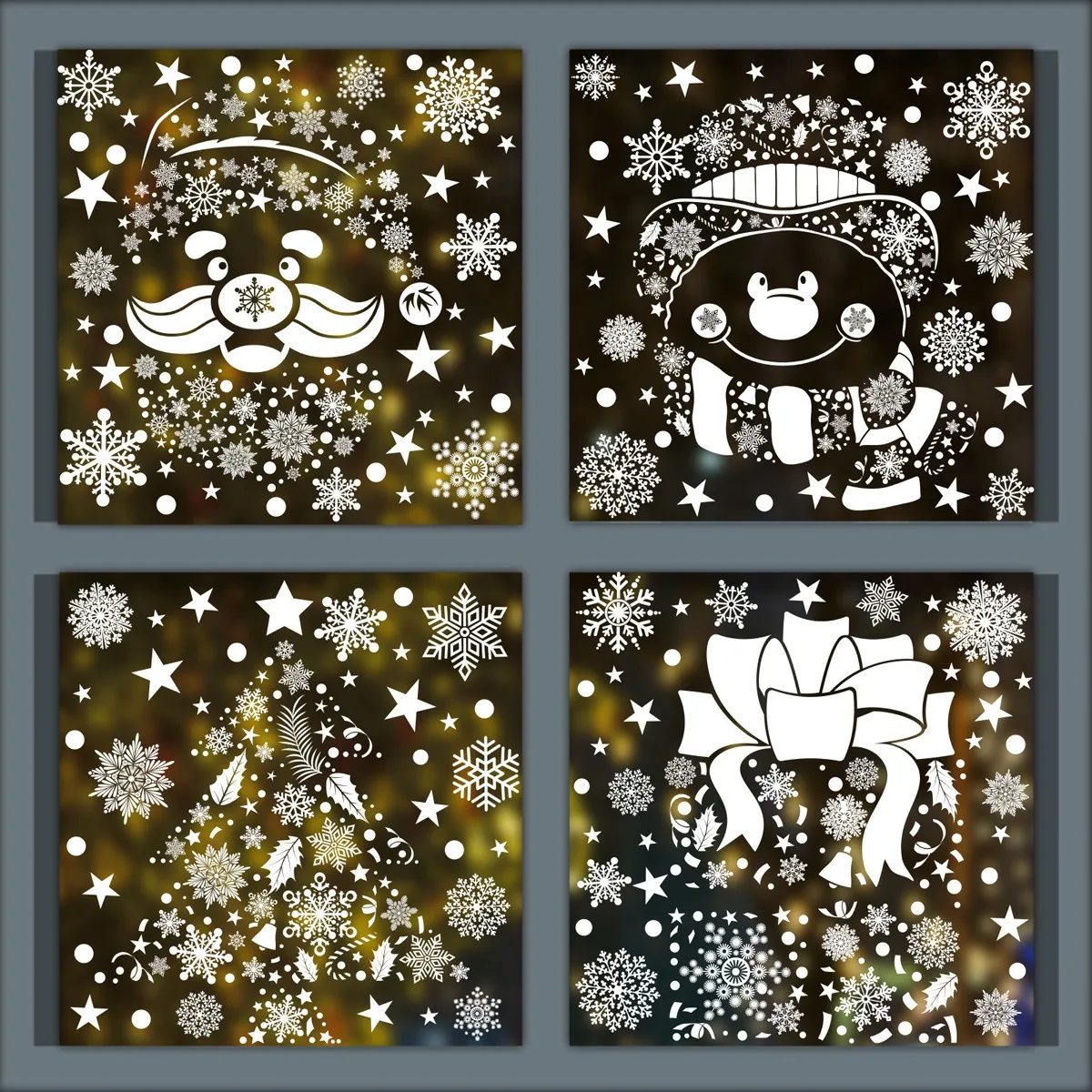 Christmas Wall Sticker Snowfla - Snowflake Window Decal recensie en prijs