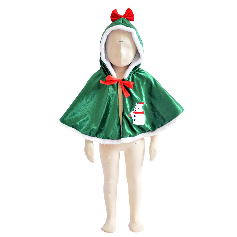 Green Elf Christmas Hooded Pon - Elf Costume Christmas recensie en prijs