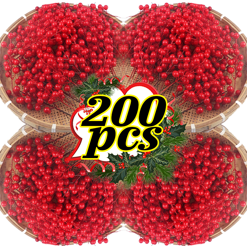 200/10pcs Christmas Artificial - Christmas Wreath Fake recensie en prijs