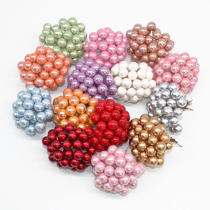 100/200pcs Pearl Stamens Mini  - Christmas Wreath Fake recensie en prijs