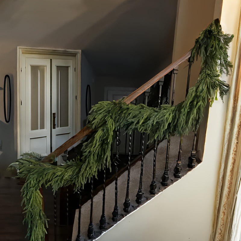1pc Artificial Norfolk Pine Ch - Christmas Wreath Fake recensie en prijs