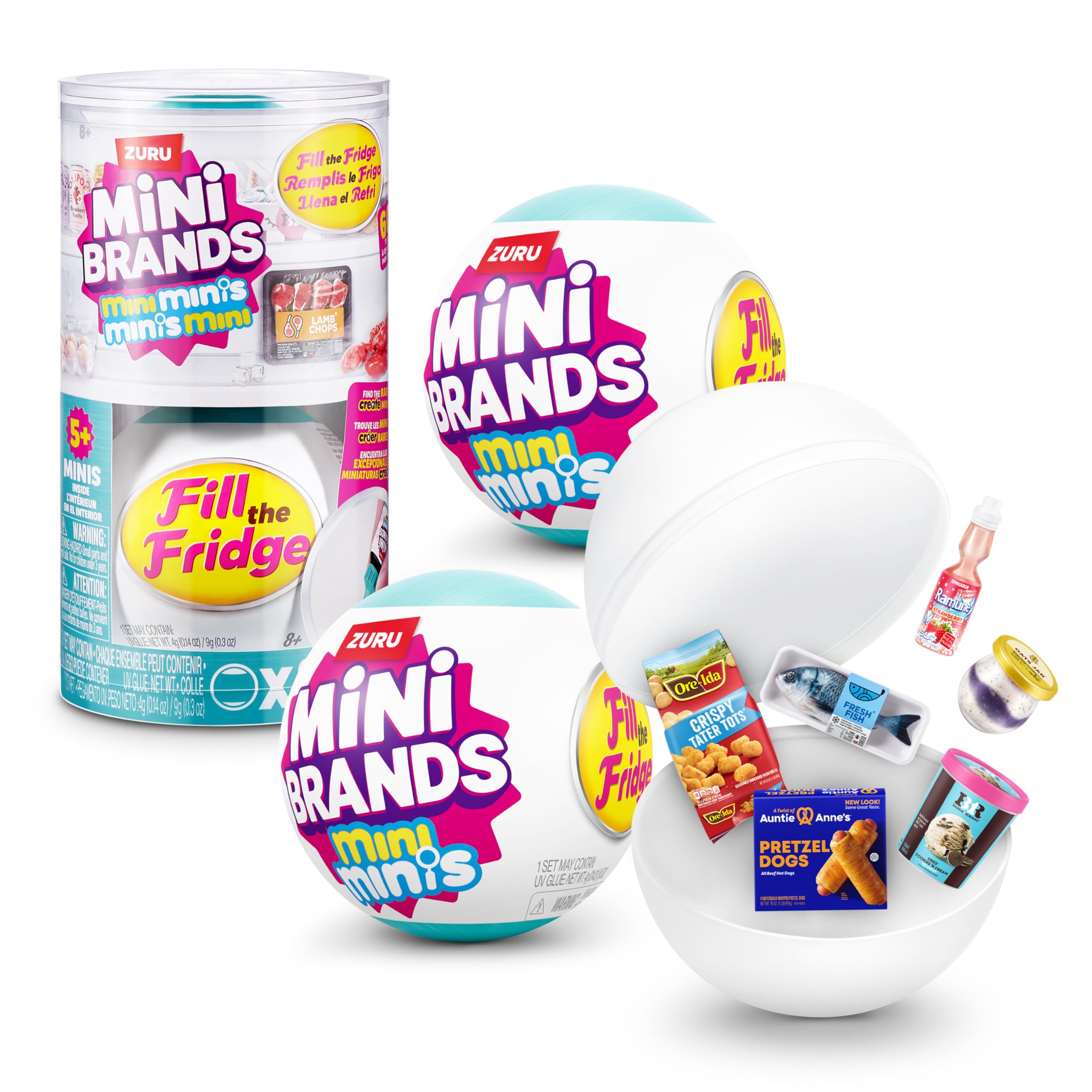 Mini Brands Fridge Mystery Bal - Ornament Ball Set recensie en prijs