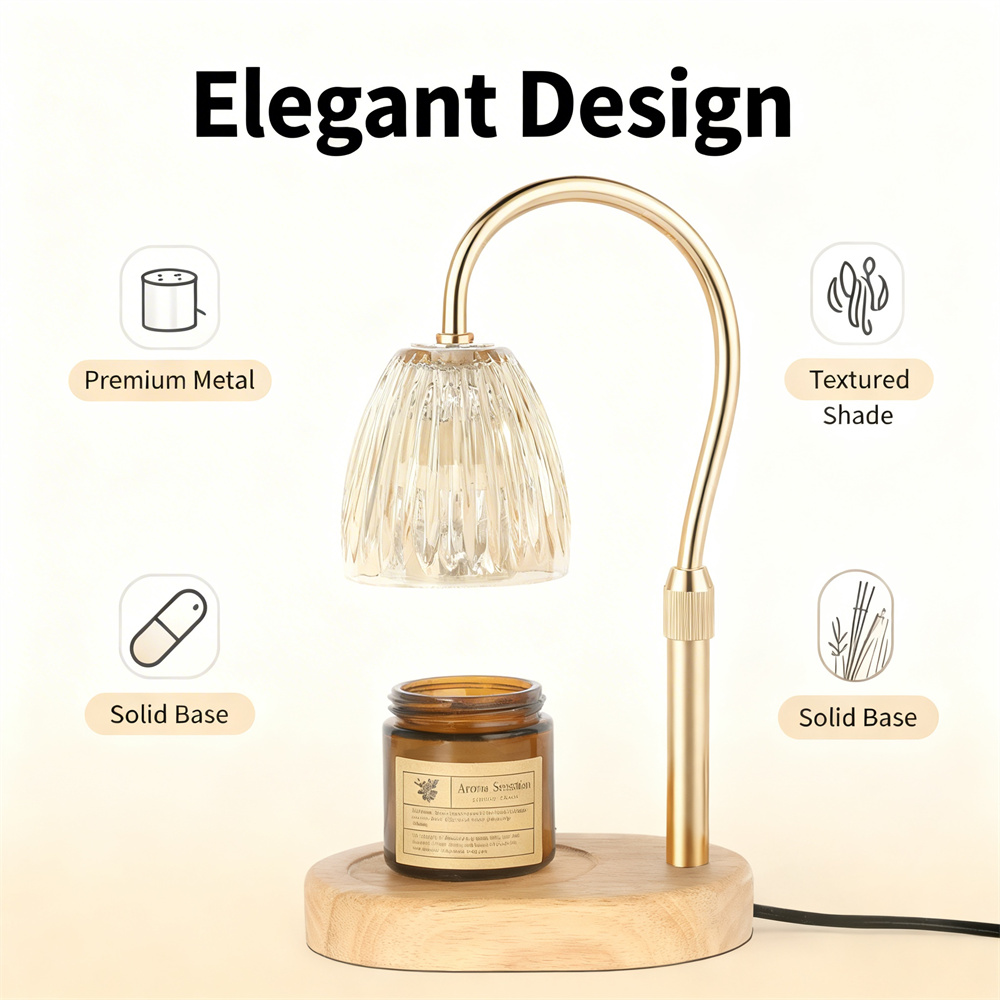 Candle Warmer Lamp with Timer, - Holiday Candle Set recensie en prijs