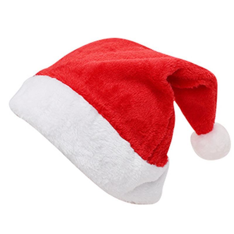 50pcs Christmas Plush Velvet H - Santa Hat Plush recensie en prijs