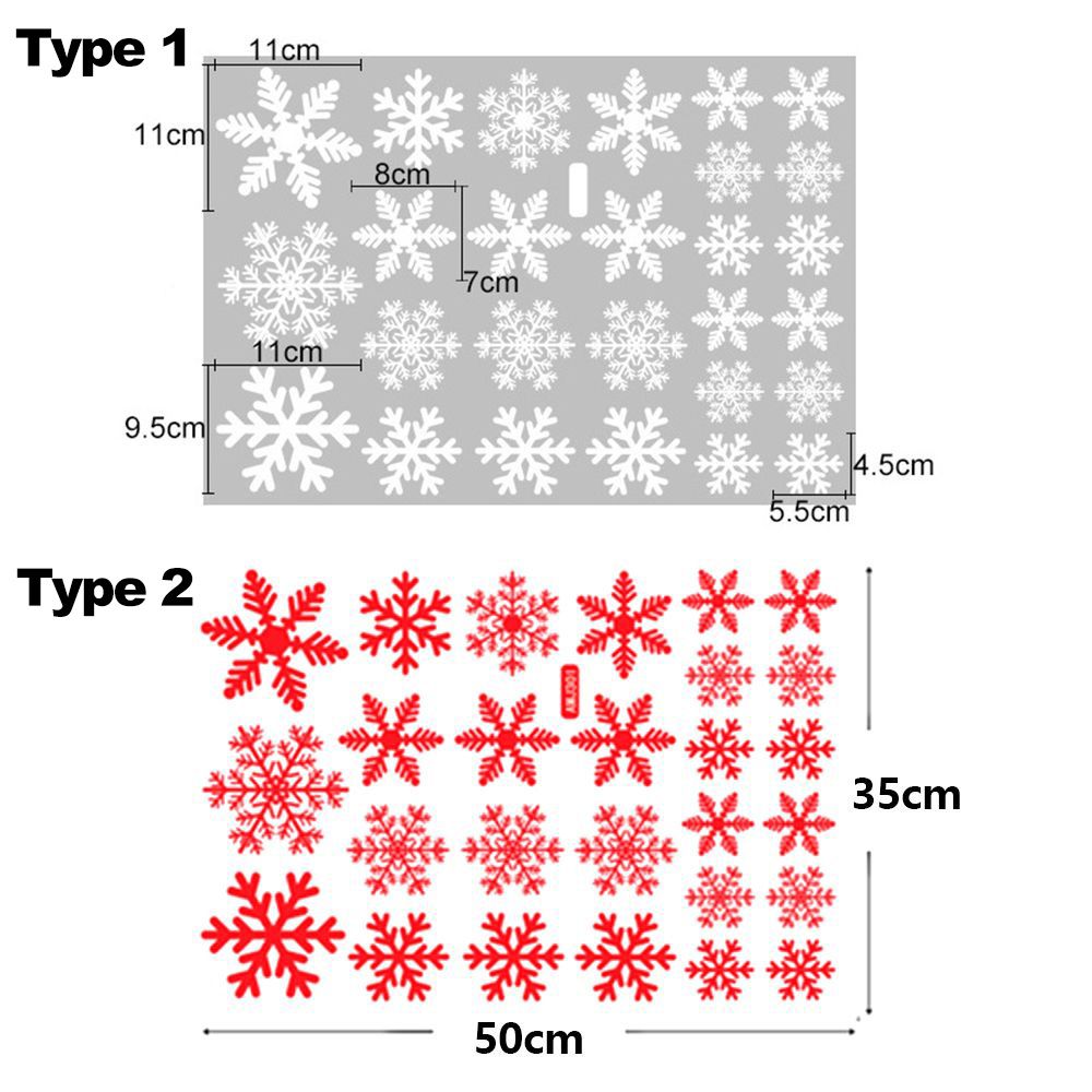 27/38PCS Gift Xmas  Festival S - Snowflake Window Decal recensie en prijs