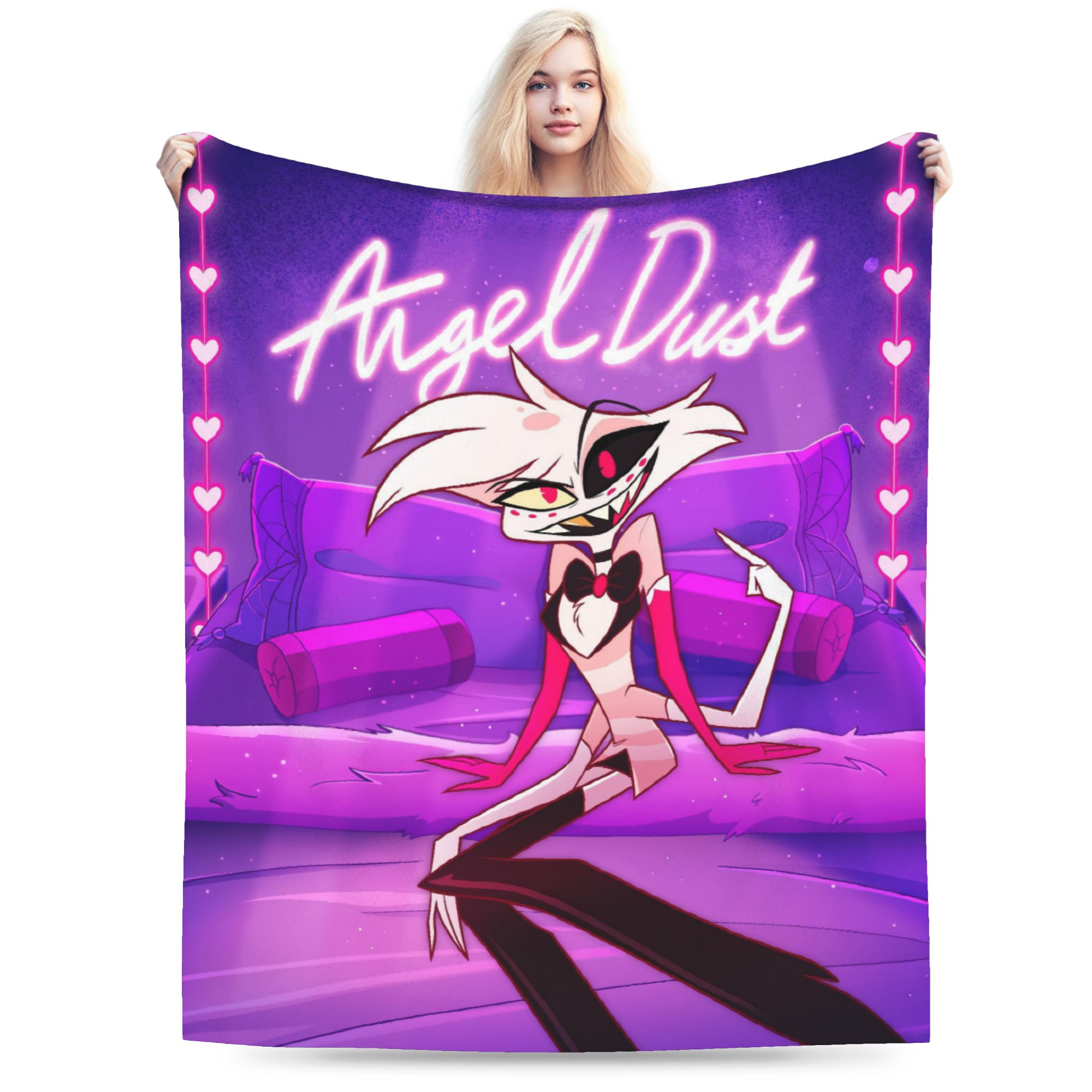 Cartoon Hazbins Hotels  Angel  - Christmas Throw Blanket recensie en prijs