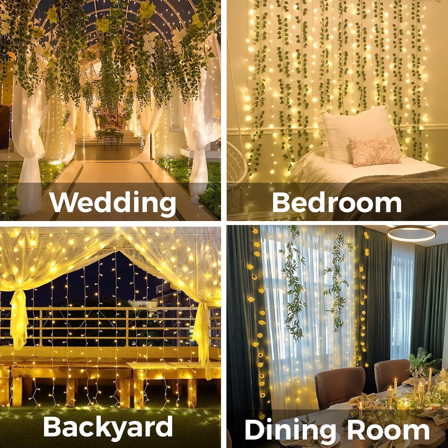 Curtain Lights For Bedroom 200 - Led Fairy String Lights recensie en prijs