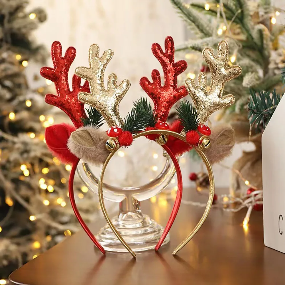 ！Christmas Glitter Deer Antler - Reindeer Antlers Headband recensie en prijs