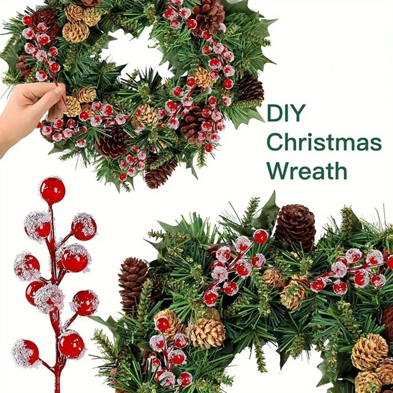 10-200PCS Artificial Red Berry - Christmas Tree Artificial recensie en prijs