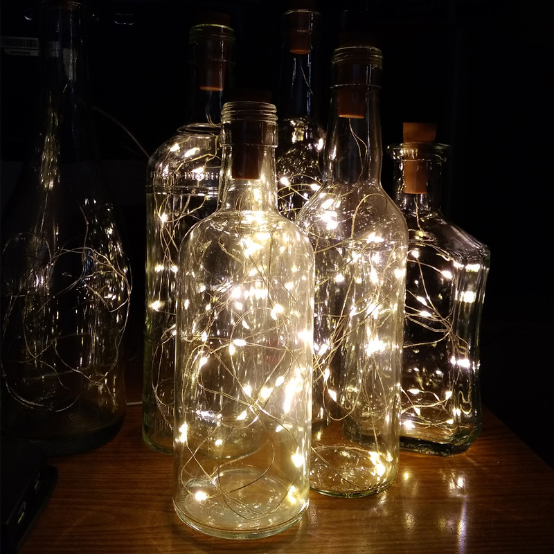 6pcs 20led Wine Bottle with Co - Led Fairy String Lights recensie en prijs