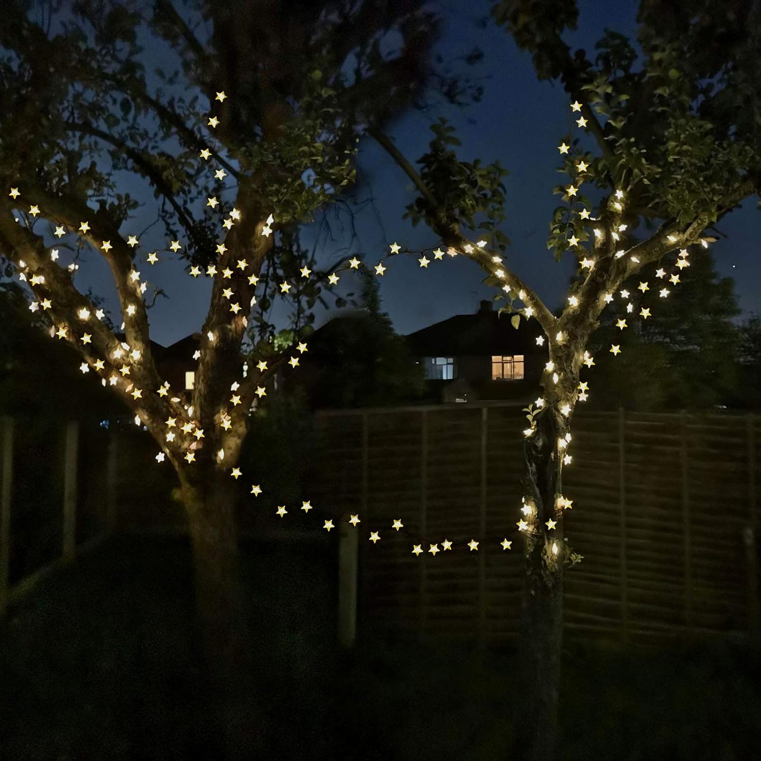 50ft 120 LED Solar Star Fairy  - Led Fairy String Lights recensie en prijs