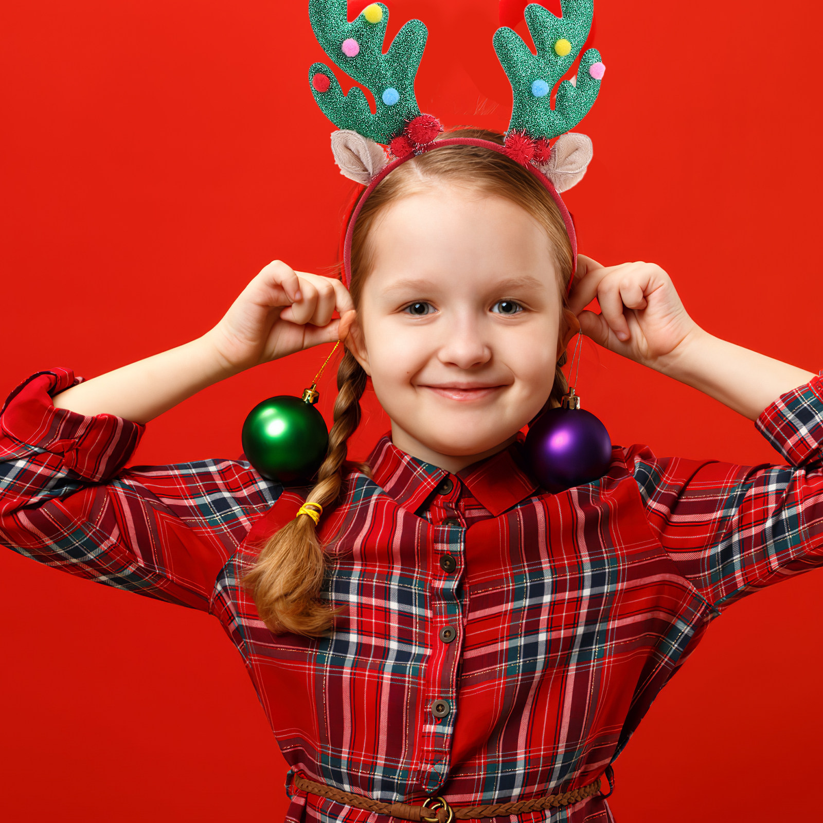 2Pcs Christmas Headband Reinde - Reindeer Antlers Headband recensie en prijs