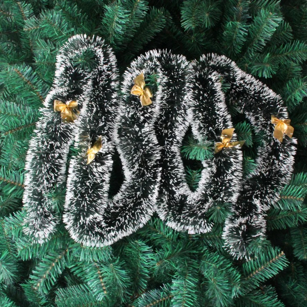 Christmas Tinsel Garland Artif - Led Fairy String Lights recensie en prijs