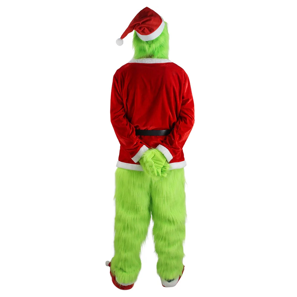 Merry Christmas Grinch Cosplay - Santa Hat Plush recensie en prijs