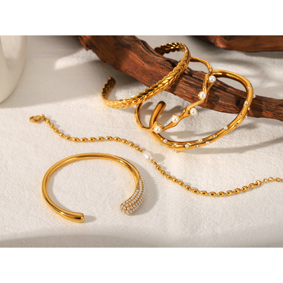 18K Gold Plated Stainless Stee - Gift Box Wrap Set recensie en prijs