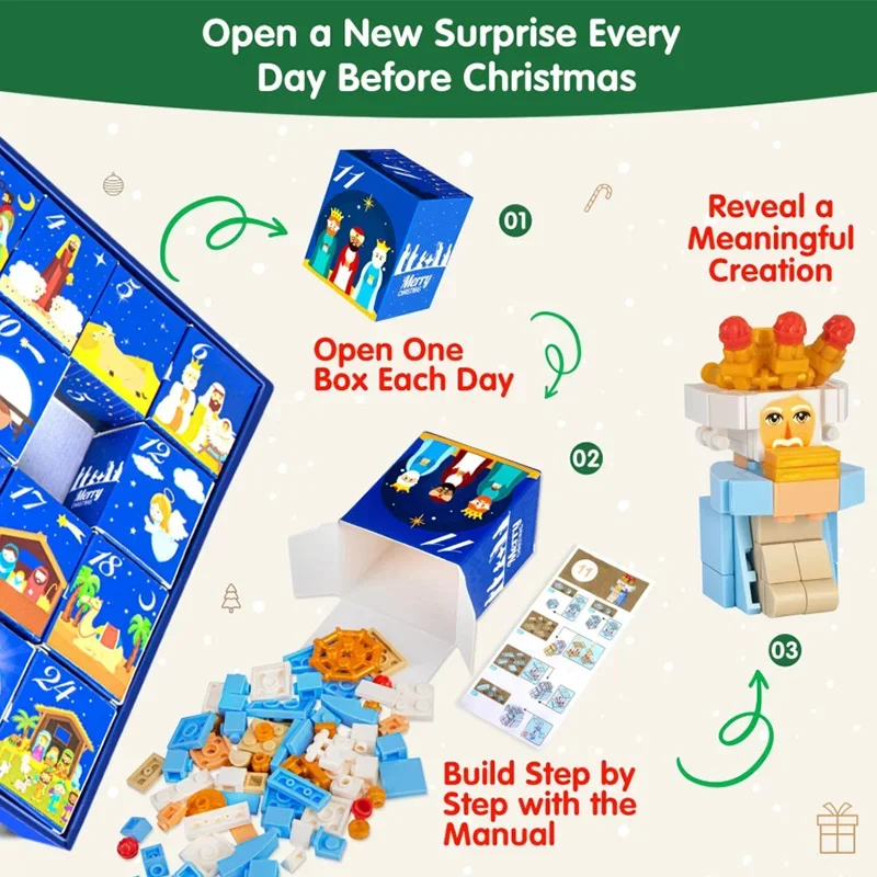 DIY Christmas Advent Calendar  - Advent Calendar Gift recensie en prijs