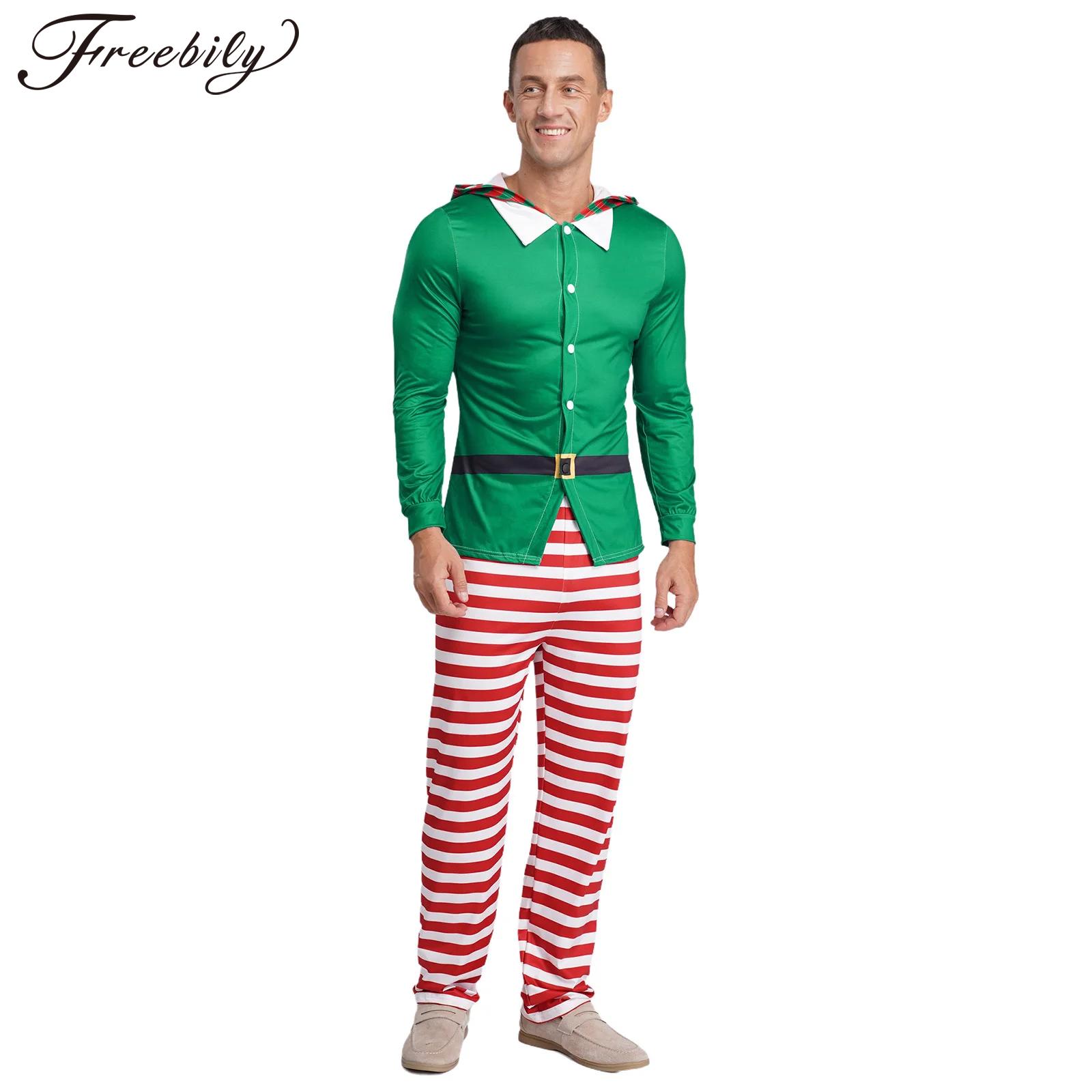 Men Christmas Elf Pajamas Part - Elf Costume Christmas recensie en prijs