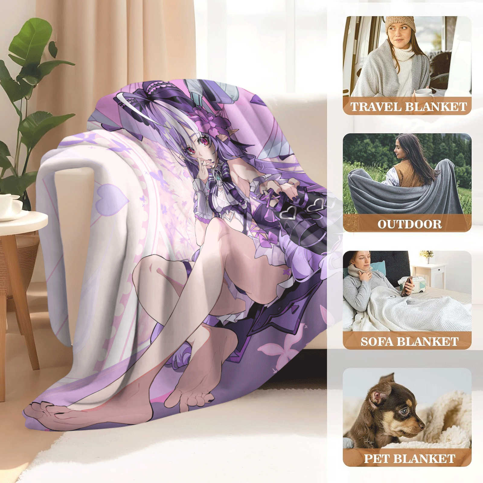 Cartoon Zenless Zone Zero  Fla - Christmas Throw Blanket recensie en prijs