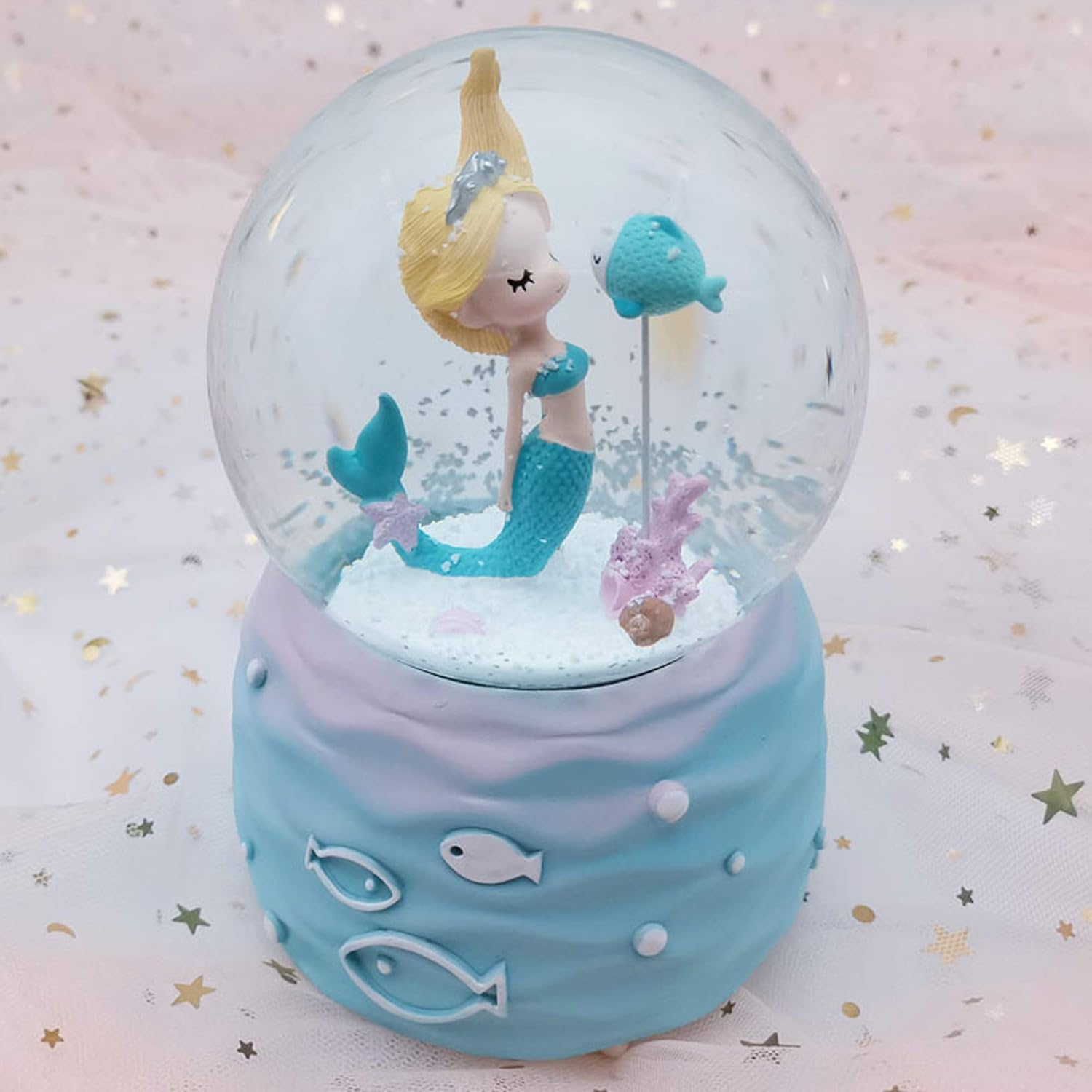 Mermaid Snow Globe Music Box w - Snow Globe Musical recensie en prijs