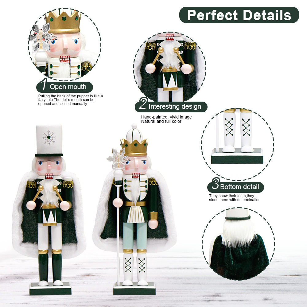 30CM Nutcracker snowflake cape - Nutcracker Figurine recensie en prijs
