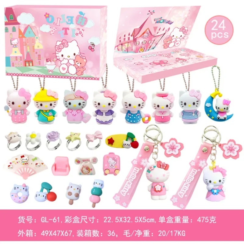 24pcs Cartoon Sanrios Anime He - Advent Calendar Gift recensie en prijs