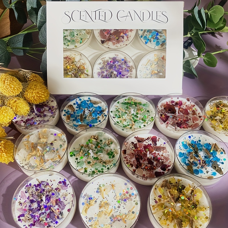 Set of 6 Scented Candles Fragr - Holiday Candle Set recensie en prijs