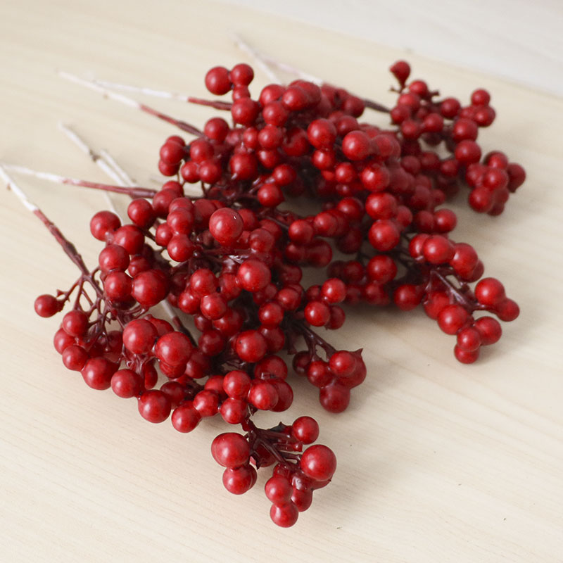 Artificial Berry Branch Decora - Christmas Wreath Fake recensie en prijs