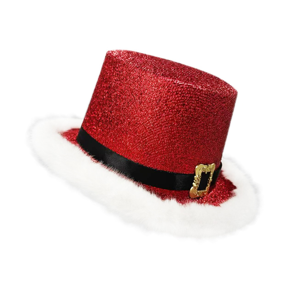 Santa Claus Cap  Shiny Glitter - Santa Hat Plush recensie en prijs