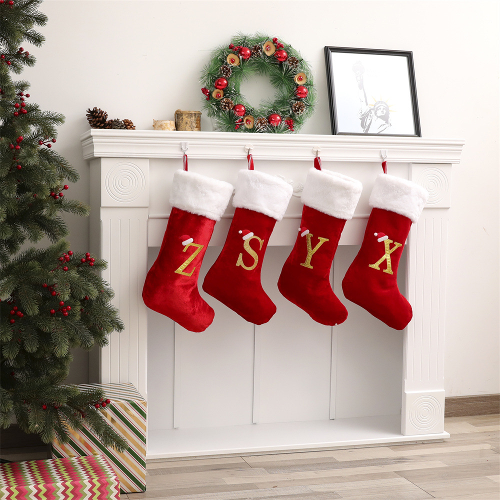New Creative Alphabet Christma - Christmas Stocking Hanging recensie en prijs
