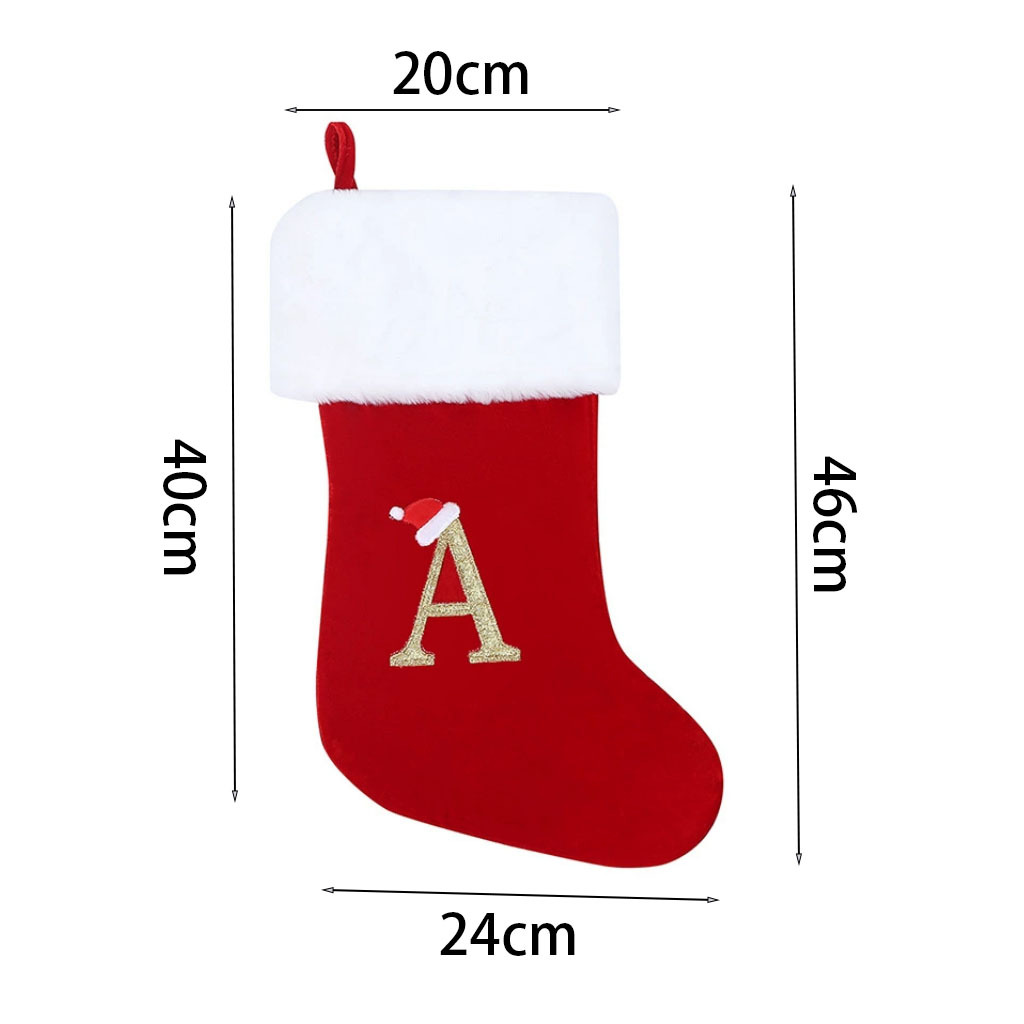 New Creative Alphabet Christma - Christmas Stocking Hanging recensie en prijs
