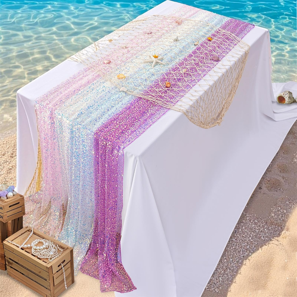 1 Pack Sequin Table Runner Spa - Christmas Table Runner recensie en prijs