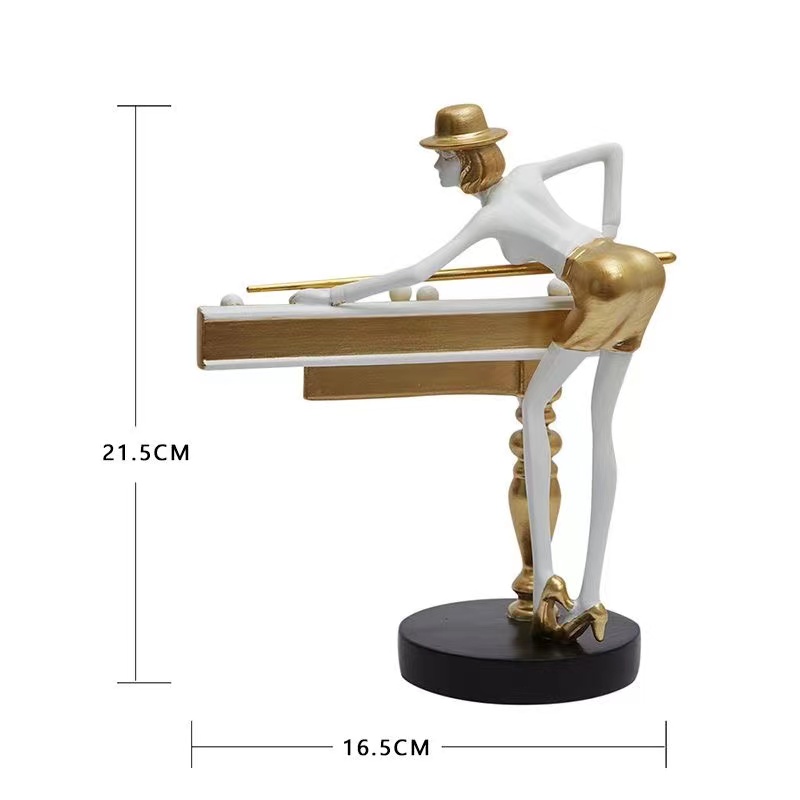 Nordic Billiard Resin Ornament - Nutcracker Figurine recensie en prijs