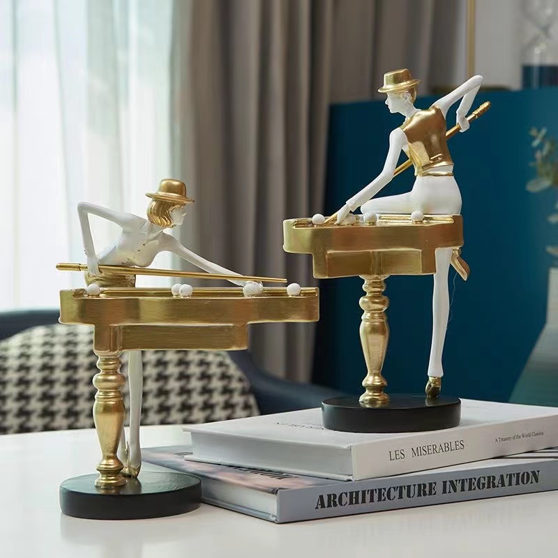 Nordic Billiard Resin Ornament - Nutcracker Figurine recensie en prijs
