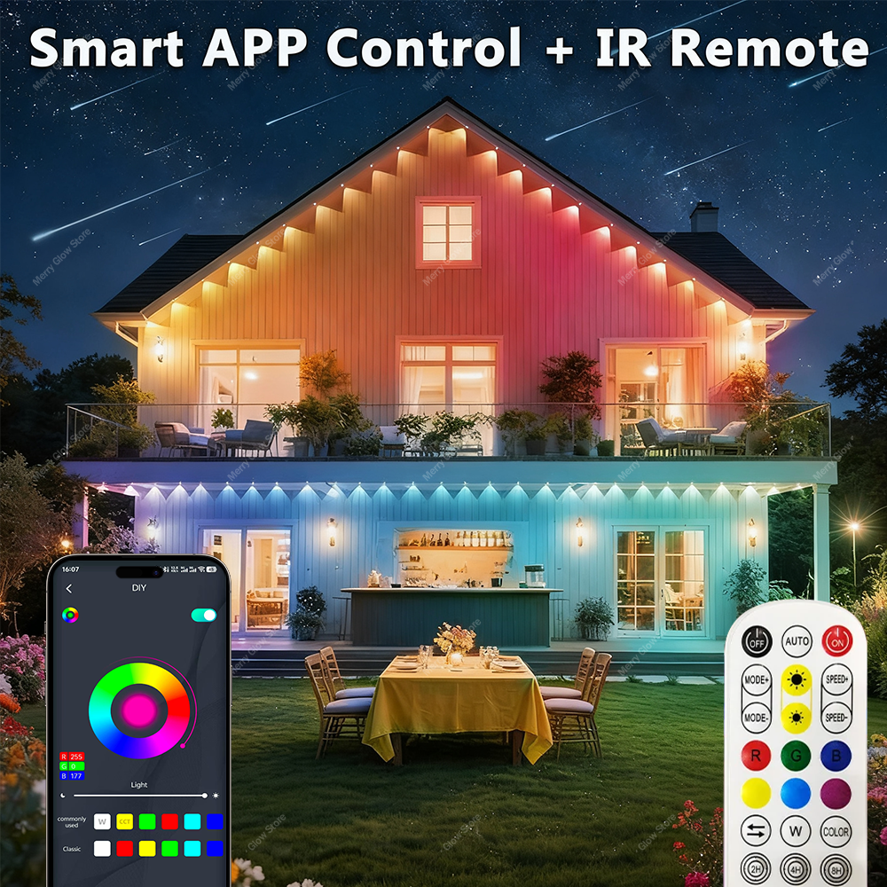 Permanent Outdoor Eave Lights  - Led Fairy String Lights recensie en prijs