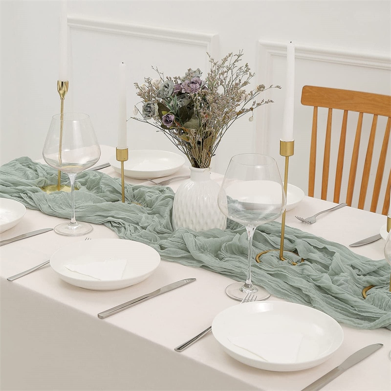 Semi-Sheer Gauze Wedding Party - Christmas Table Runner recensie en prijs