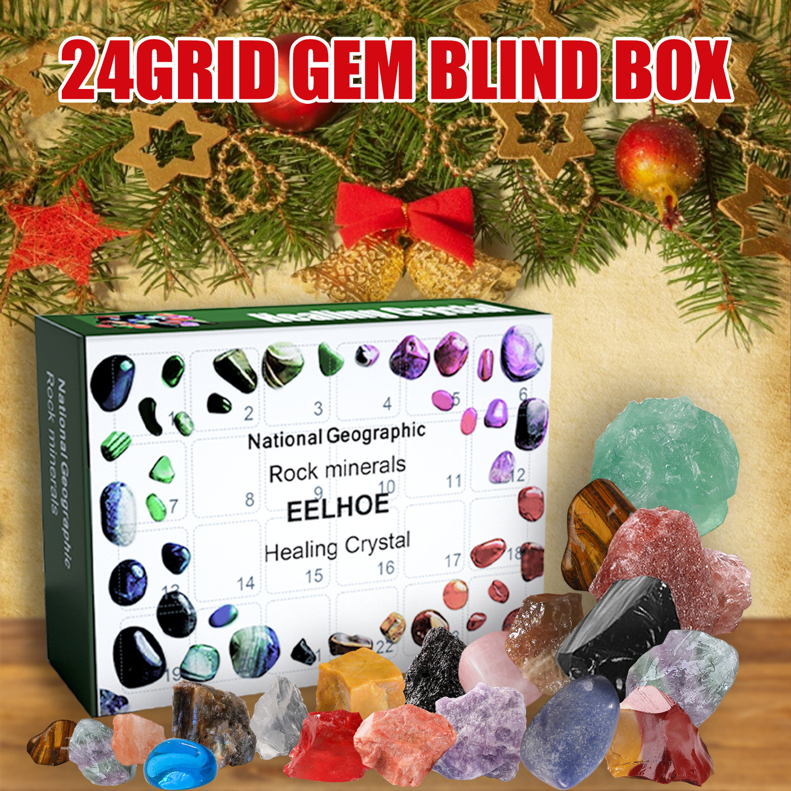 24 Day Stone Advent Calendar R - Advent Calendar Gift recensie en prijs