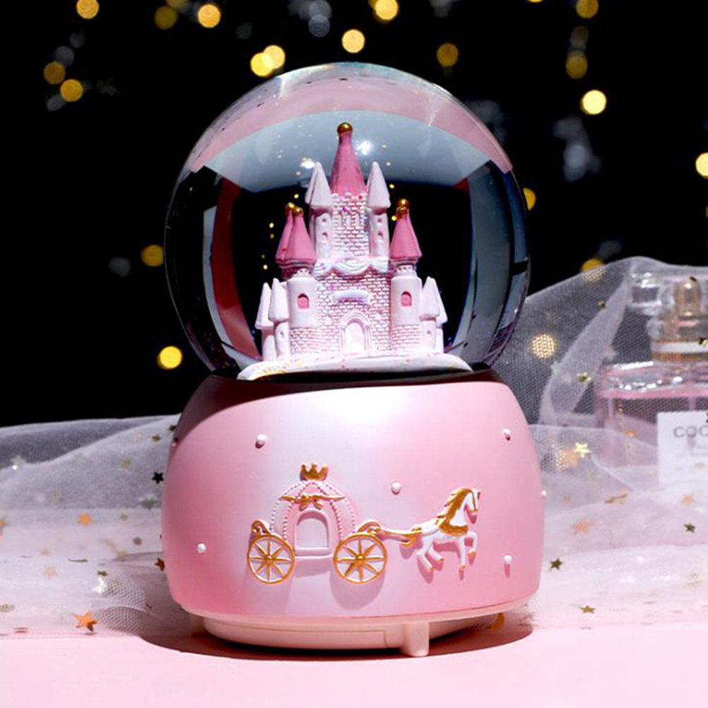 1Pcs Music Snow Globe Desktop  - Snow Globe Musical recensie en prijs