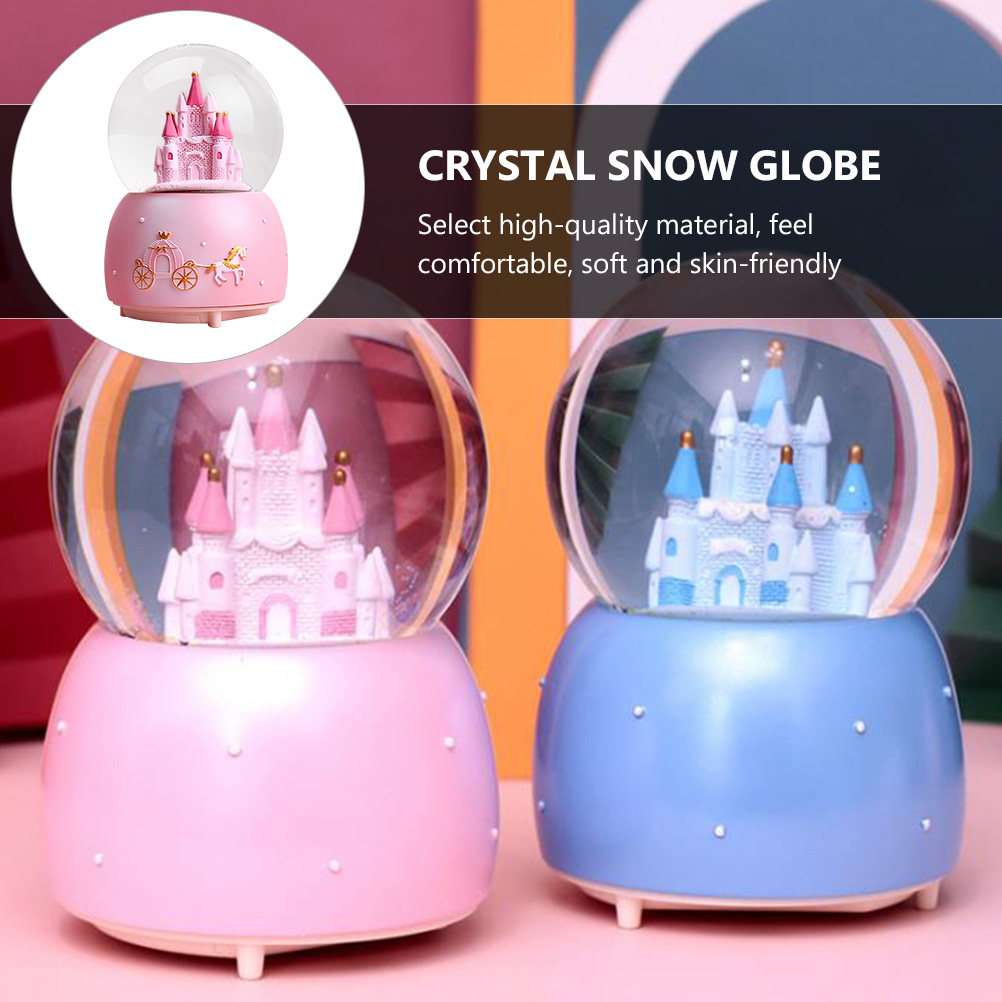 1Pcs Music Snow Globe Desktop  - Snow Globe Musical recensie en prijs