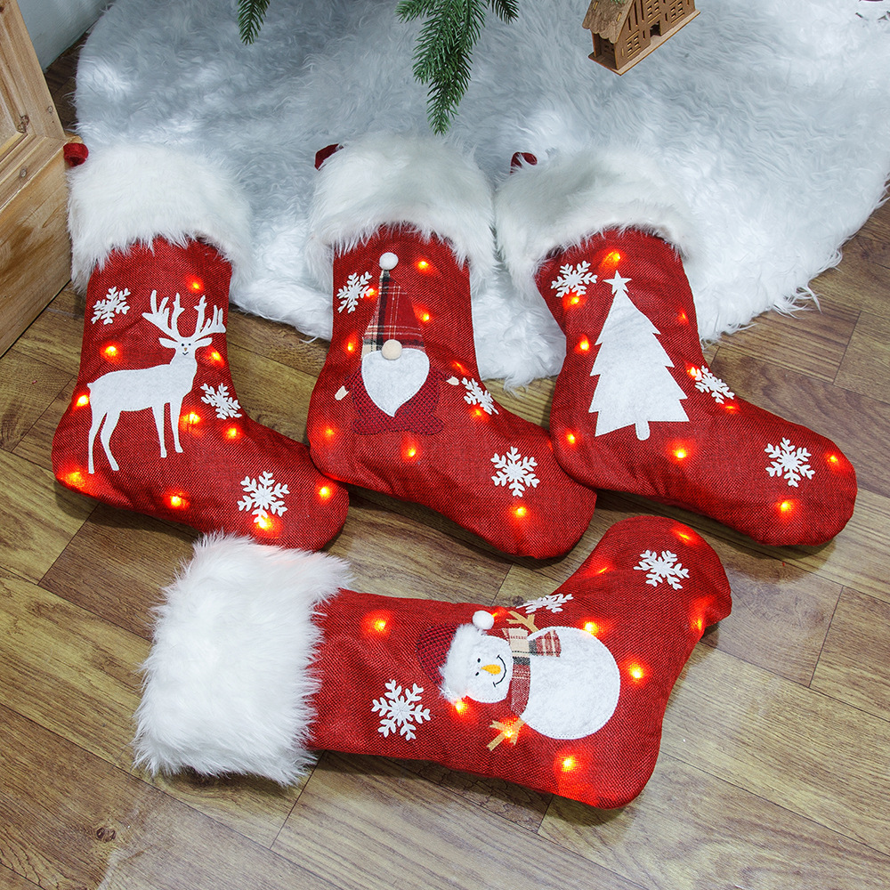 Christmas Socks With Led Light - Christmas Stocking Hanging recensie en prijs