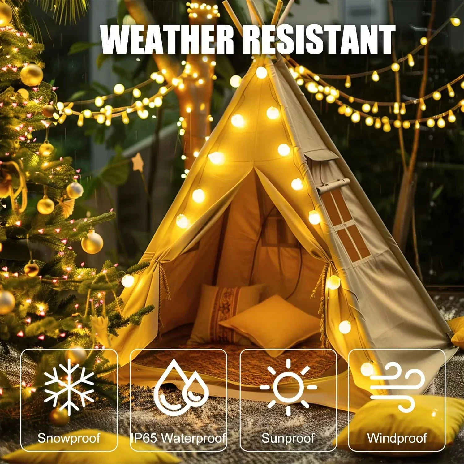 USB LED Ball String Lights 6M  - Led Fairy String Lights recensie en prijs