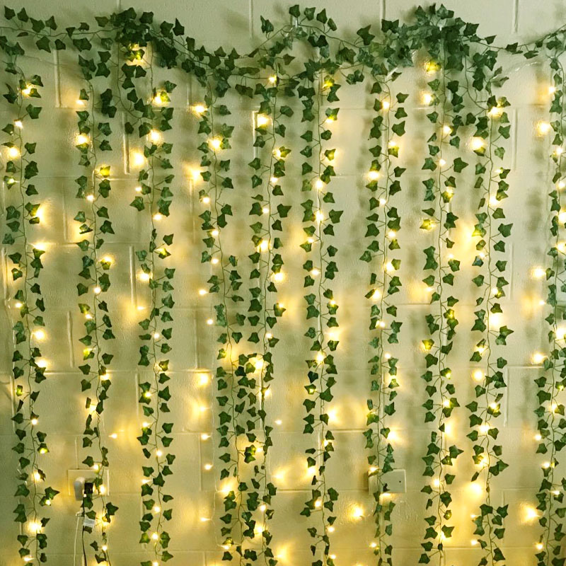 2.3m Silk Leaves Fake Creeper  - Led Fairy String Lights recensie en prijs