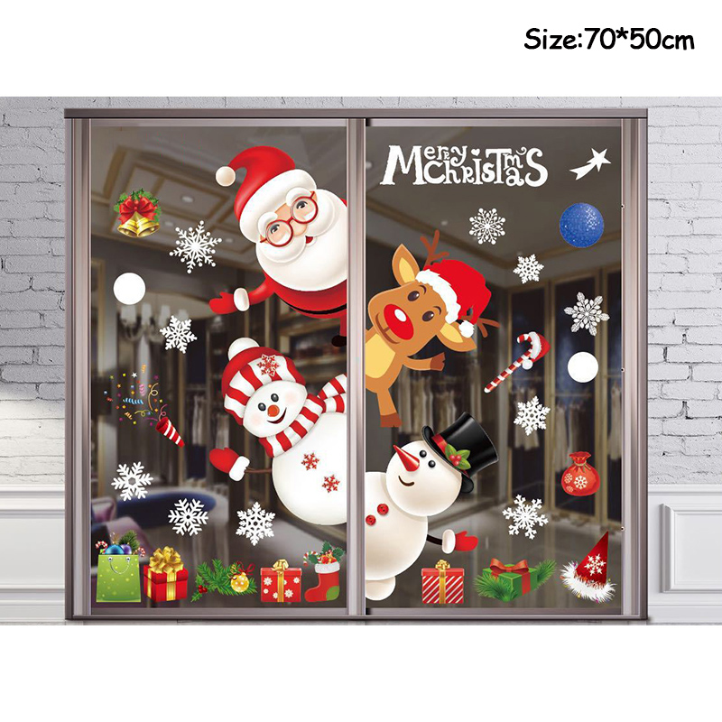 Merry Christmas Decoration Win - Snowflake Window Decal recensie en prijs