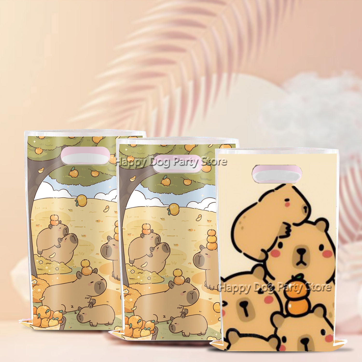Cartoon Capybara Party Supplie - Gift Box Wrap Set recensie en prijs