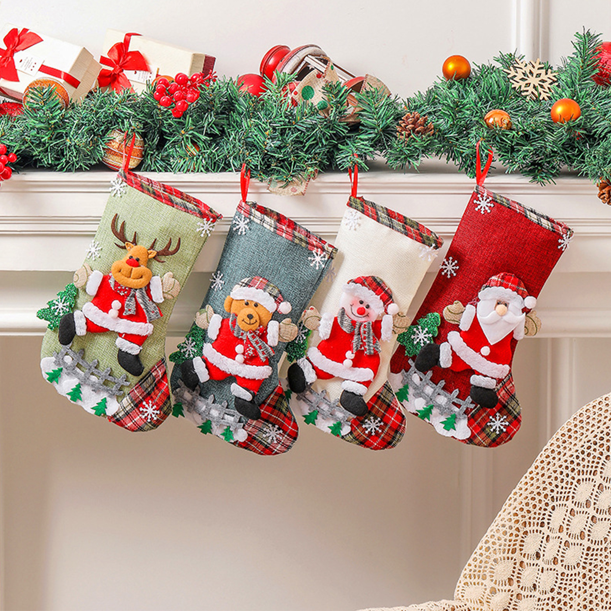 Christmas Stockings Cute Large - Christmas Stocking Hanging recensie en prijs